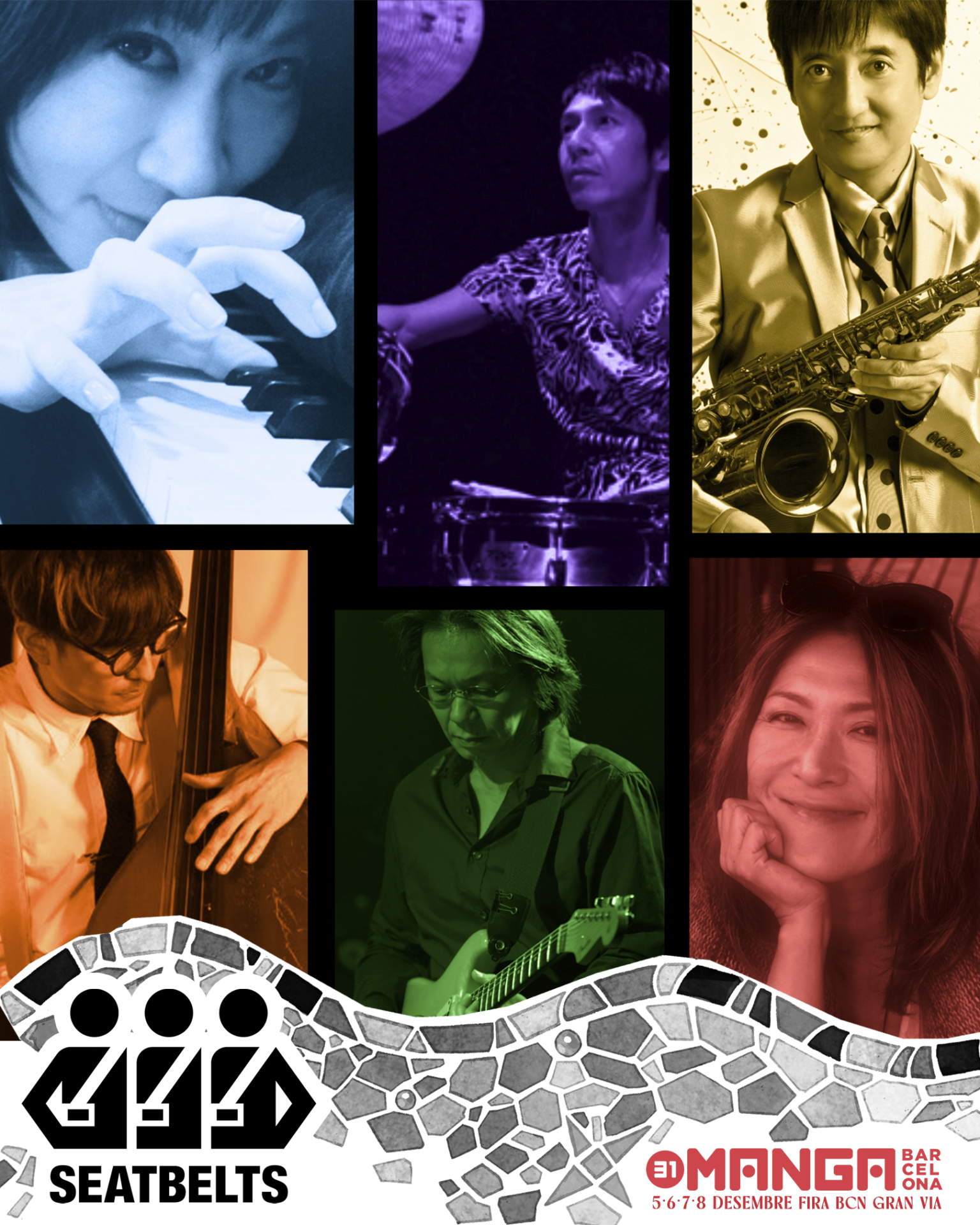 YOKO KANNO SEATBELTS in BARCELONA | Yoko Kanno Official/菅野よう子